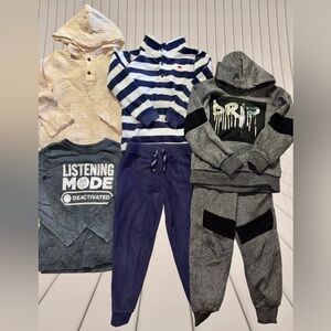Size 5: LR Scoop Carters Children’s Place Hoodie Joggers Fleece Pullover Sets